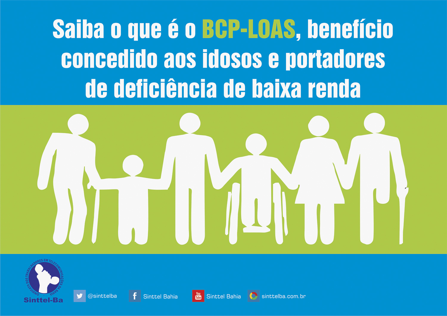 Saiba o que é o BCP-LOAS, benefício concedido aos idosos e portadores de deficiência de baixa renda